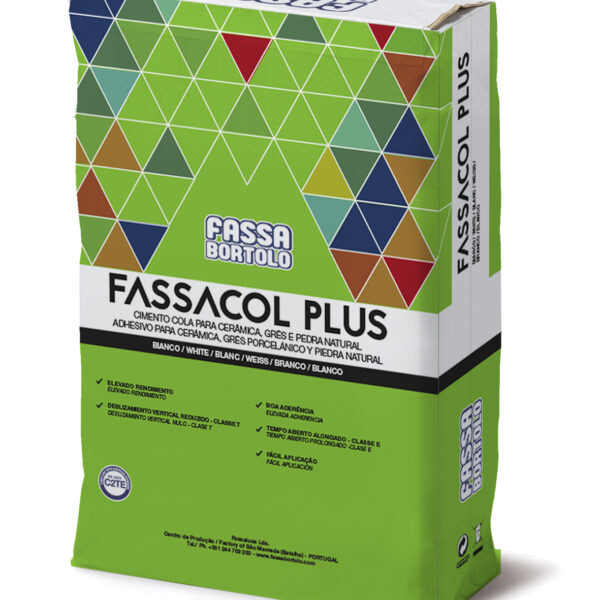 CIMENTO COLA FASSA FASSACOL PLUS CINZA 25 KG 1073