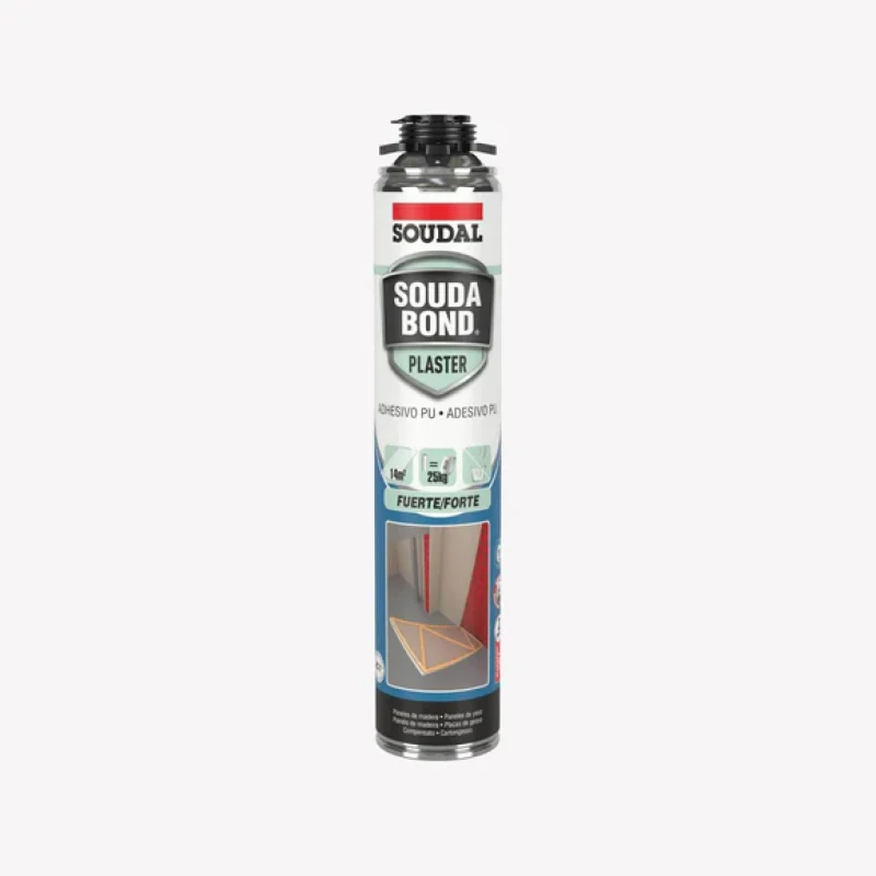 espuma-pu-soudal-soudabond-plaster-pistola-750ml ESPUMA PU SOUDAL 159854 SOUDABOND PLASTER PISTOLA 750 ML (p/etics) - Image 1