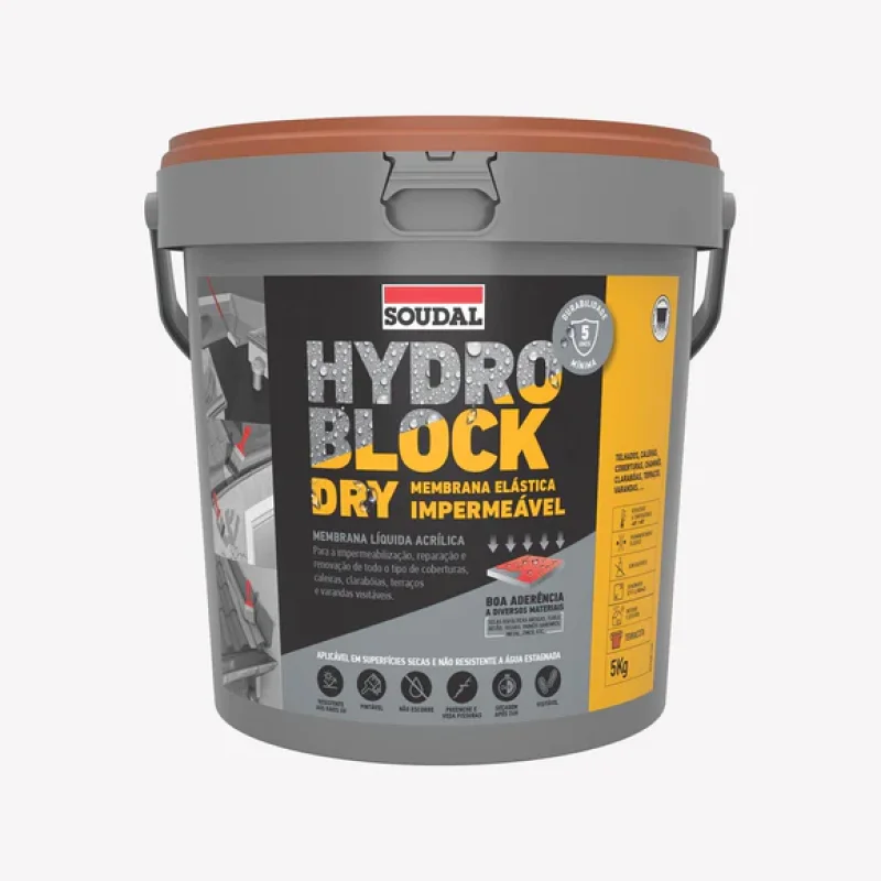 hydro-block-dry-terracota-5kg-soudal HYDRO BLOCK DRY TERRACOTA 5KG 158458 - Image 1