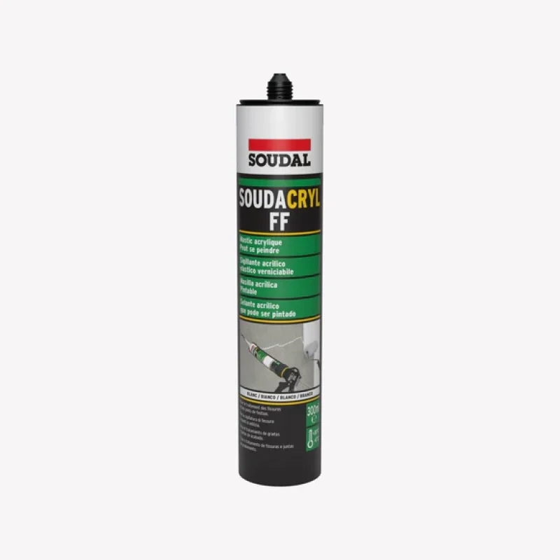 selante-de-juntas-soudacryl-ff-branco-soudal-128783-300ml SELANTE DE JUNTAS SOUDACRYL FF BRANCO SOUDAL 128783 300 ML - Image 1