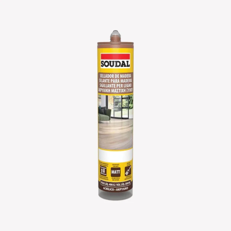 selante-para-madeira-soudal-125619-mogno-300ml SELANTE PARA MADEIRA SOUDAL 125619 MOGNO 300 ML - Image 1