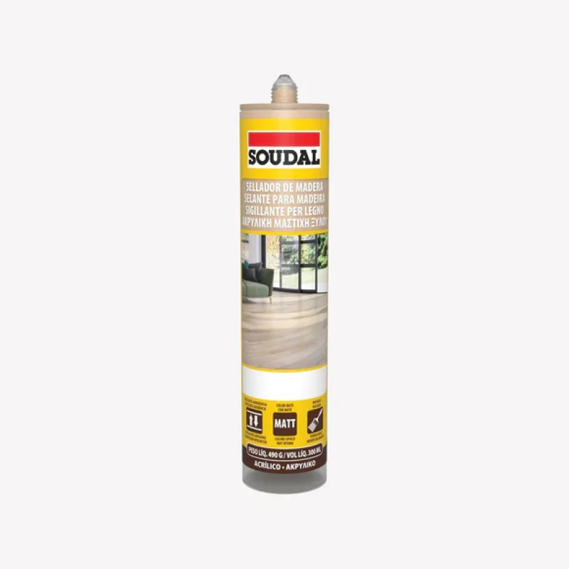 selante-para-madeira-soudal-125621-carvalho-300ml SELANTE PARA MADEIRA SOUDAL 125621 CARVALHO 300 ML - Image 1