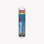SILICONE SILIRUB N SOUDAL 119489 CASTANHO RAL 8014 300 ML