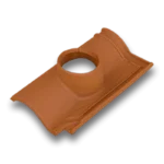 TELHA EVACUADORA MIXTA 11 DIAM 130 MAZARRON MARRON