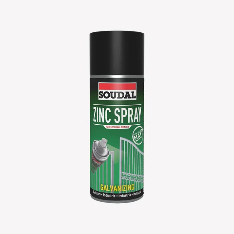 zinc-spray-mate-soudal-400ml-protege ZINC SPRAY MATE SOUDAL 400 ML - PROTEGE - Image 1
