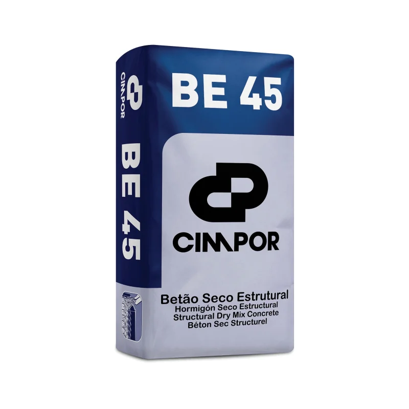 betao-seco-estrutural-25kg-cimpor-be45 BETÃO SECO ESTRUTURAL 25KG CIMPOR - BE45 - Image 1