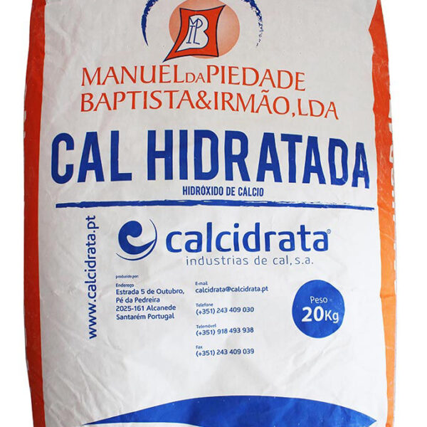CAL HIDRATADA SUPER VENTILADA 20KG - CALCIDRATA
