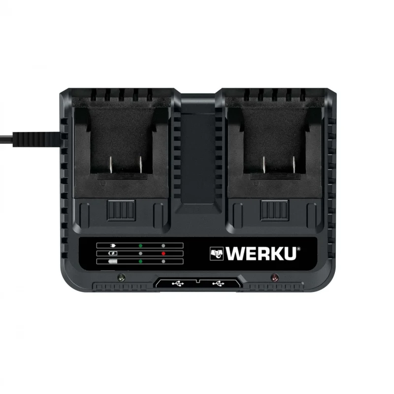 CARREGADOR-RAPIDO-2X2.3A-130W-WERKU CARREGADOR RAPIDO 2X2.3A 130W WURKU - Image 1