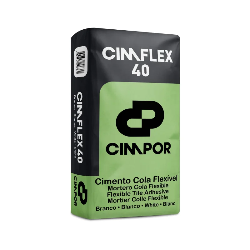 cimento-cola-cimflex-40-branco-25kg-cimpor CIMENTO COLA CIMFLEX 40 BRANCO 25KG CIMPOR - Image 1