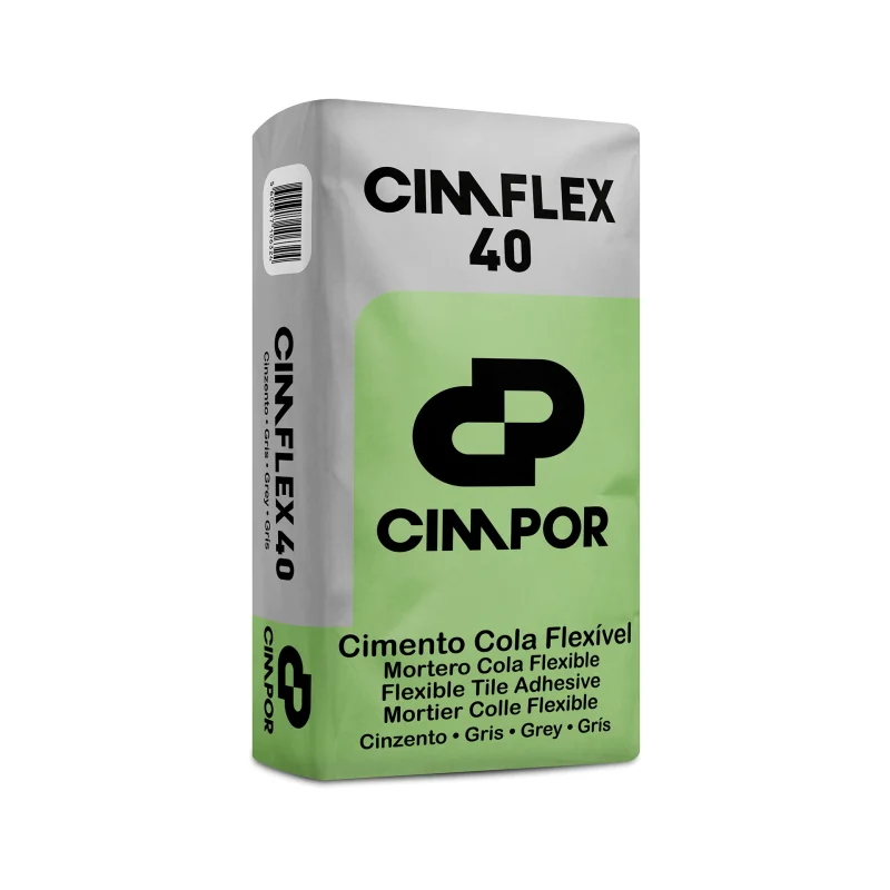 cimento-cola-cimflex-40-cinzento-25kg-cimpor CIMENTO COLA CIMFLEX 40 CINZENTO 25KG CIMPOR - Image 1