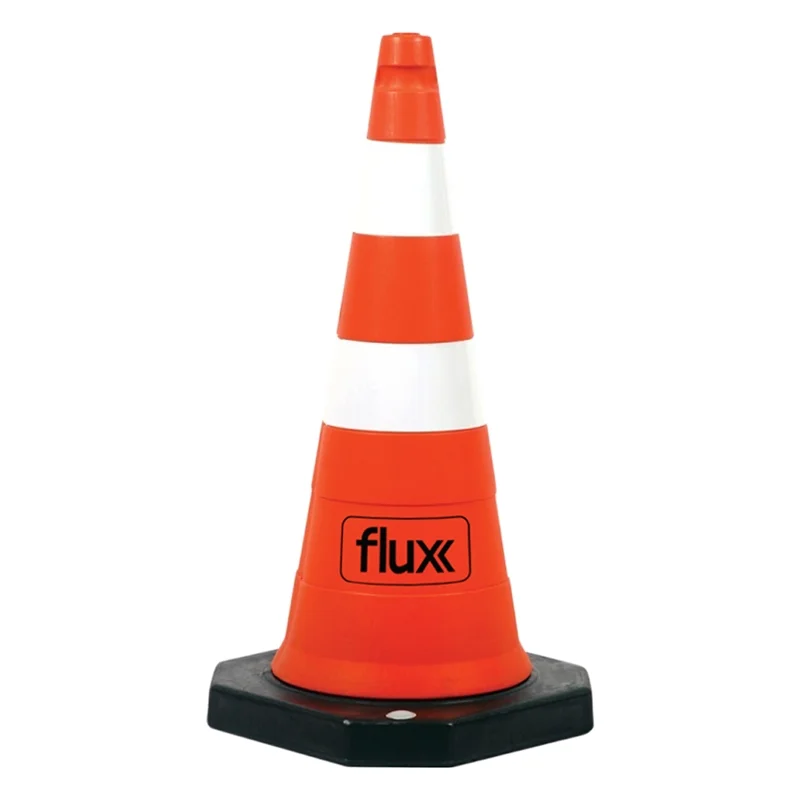 cone-transito-pvc-70cm-flux-fddlc115 CONE TRANSITO PVC 70CM FLUX - FCTPVC75 - Image 1