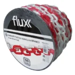 CORRENTE PLASTICA VERMELHA/BR 6MM 50MT FLUX - FCPVB650