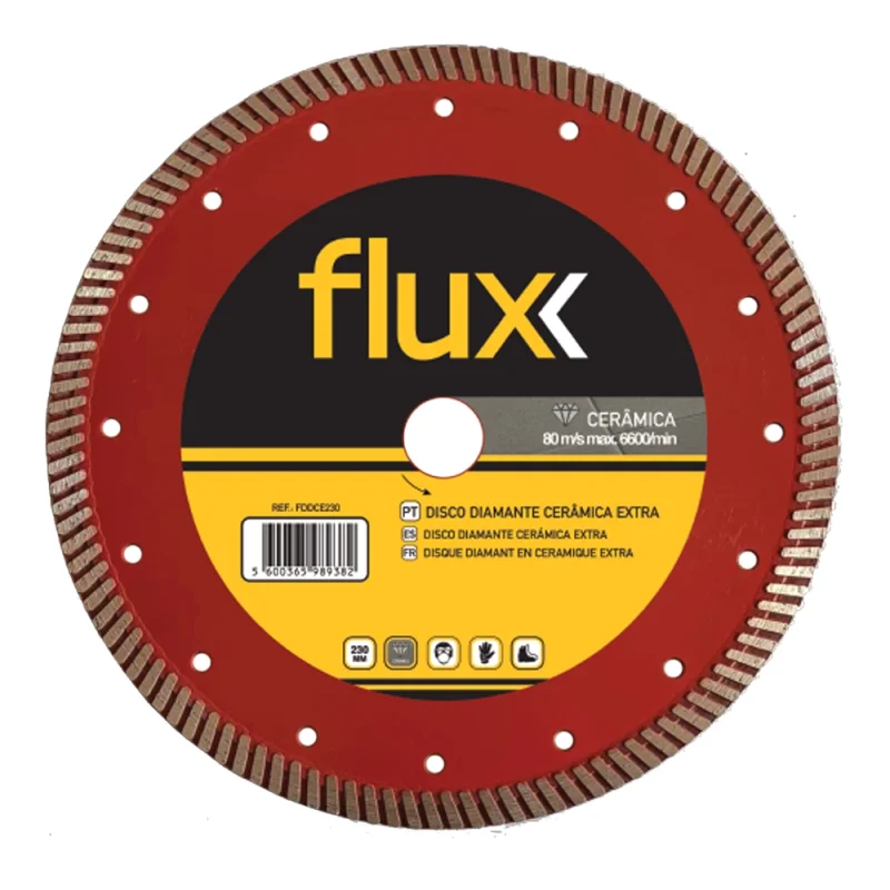 disco-diamante-ceramica-extra-flux Disco Diamante Ceramica Extra 115mm Flux - FDDCE115 - Image 1