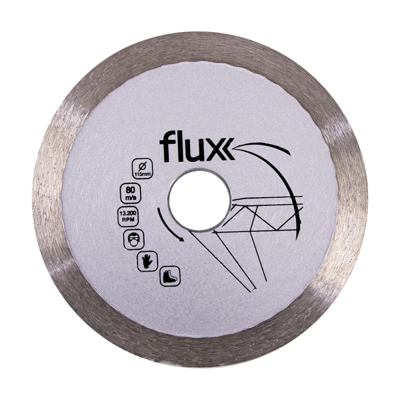 disco-diamante-liso-continuo-flux Disco Diamante Liso Continuo 115mm Flux - FDDLCC115 - Image 1