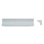MOLDURA GESSO MARUXINA Nº16 1/2 CANA 1 PINTE 4.7*6 - 1.10mt