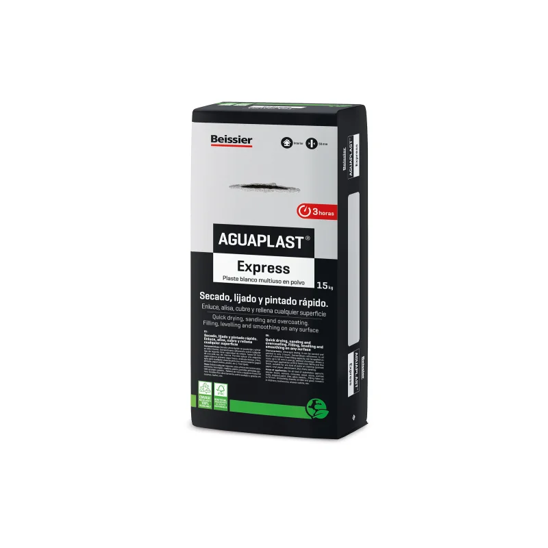 Package white box MASSA AGUAPLAST EXPRESS PO 15KG - ROBBIALAC - Image 1
