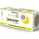 PAINEL LA ROCHA RIGIDO GEOWALL 34-70kg/m3 - 1350*600*80mm ISOVER