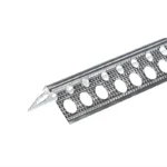 PERFIL CANTO ALUMINIO PERFURADO CORRUGADO 2.50mt 23*23 - P011PIX
