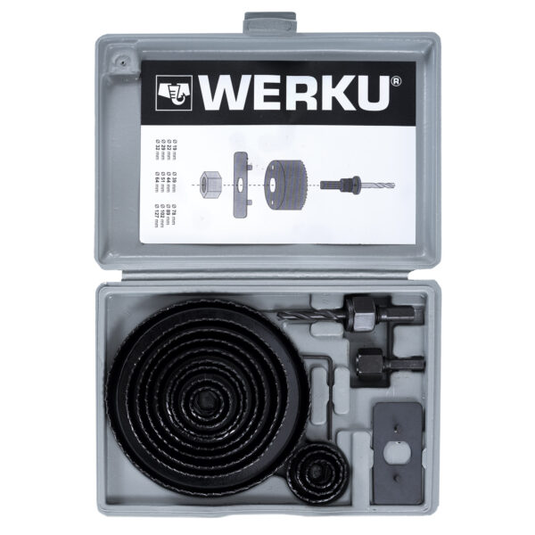 SERRAS CRANEANAS 19-127mm (15pçs) WK602060 WERKU