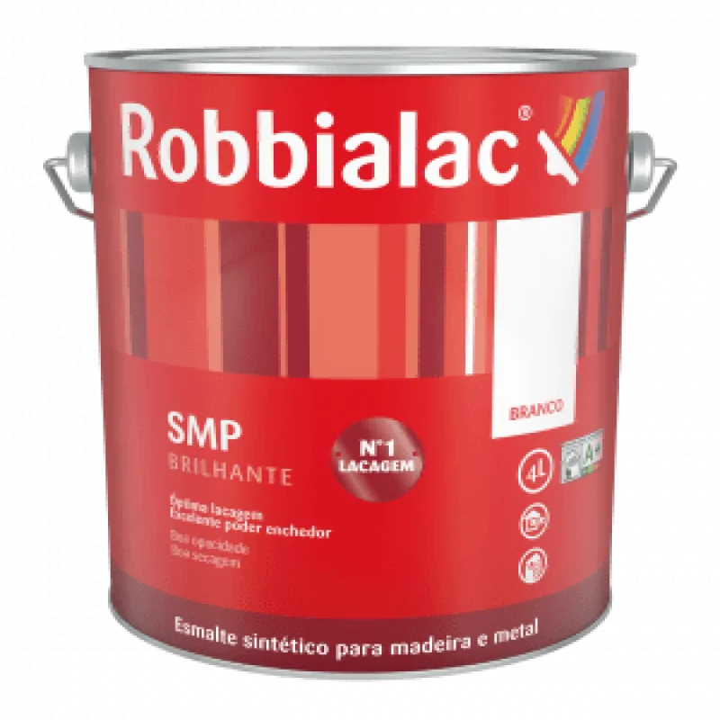 smp-brilhante-branco-4l-robbialac SMP BRILHANTE BRANCO 4L - ROBBIALAC - Image 1