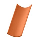 TELHA CANUDO CS 45X20 BICA FURADA N00 VERMELHO NATURAL