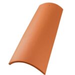 TELHA CANUDO CS 45X20 CAPA FURADA N00 VERMELHO NATURAL