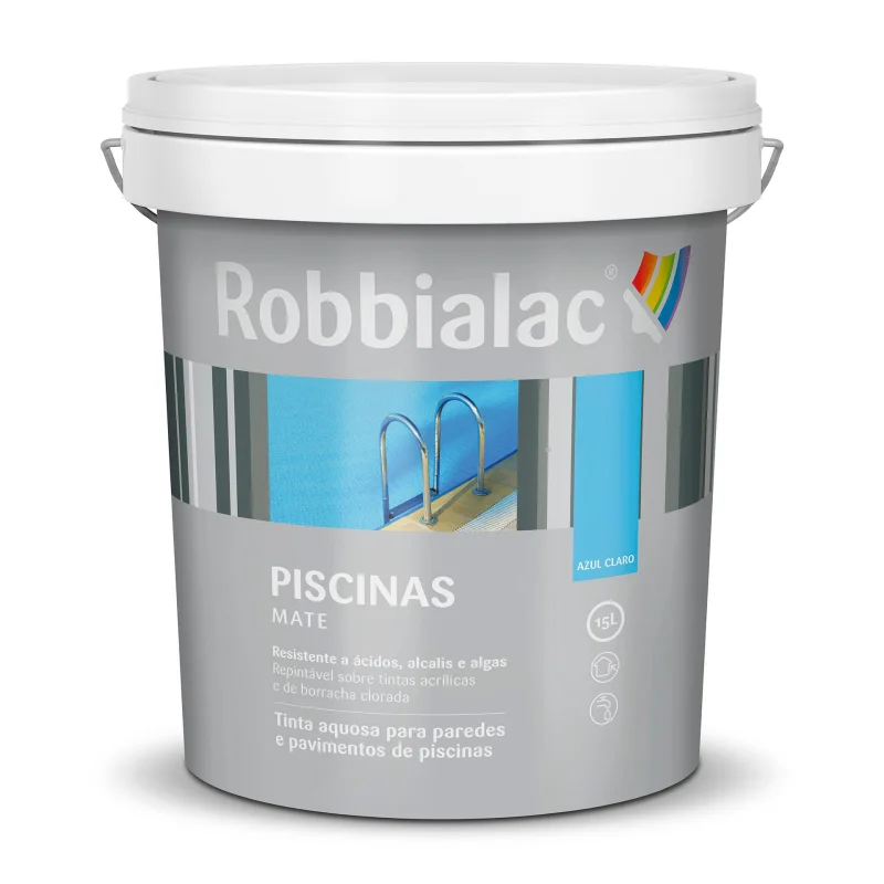 tinta-para-piscinas-azul-claro-15l-robbialac TINTA PARA PISCINAS AZUL CLARO 15L - ROBBIALAC - Image 1