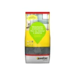 WEBER COLOR PREMIUM  A - 5 KG CLASSICO CINZA CLARO