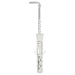 BUCHA DE EXPANSAO 3 VIAS C/ GANCHO RETO 10x50 (CX 15 UND) W-PX-10 - KLIMAS