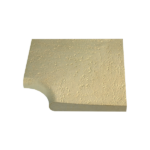 CANTO CONCAVO TRAVERTINO 45*30 AMARELO MACEL REFª C-30