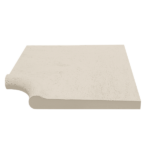 CANTO CONCAVO TRAVERTINO 40*47 BRANCO MACEL REFª C-306/B