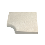 CANTO CONCAVO TRAVERTINO 45*30 BRANCO MACEL REFª C-35