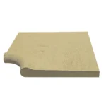CANTO CONCAVO TRAVERTINO 40*47 AMARELO MACEL REFª C-306