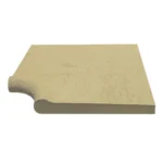 CANTO CONCAVO TRAVERTINO 52*40 AMARELO MACEL REFª C-306