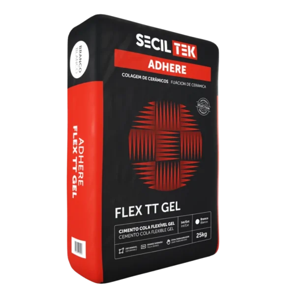 CIMENTO COLA EXT ADHERE FLEX TT GEL 25KG - SECIL MART