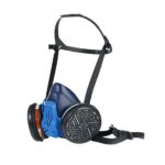 MEIA MASCARA EM SILICONE COM 2 FILTROS - CLS