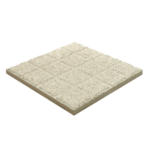 MOSAICO HID 40*40*3 BUJARDADO GRANITO AMARELO MACEL REFª 4452