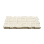 MOSAICO HID 40*20*3.3 CALÇADA BRANCA NÃO POLIDA MACEL REFª 500