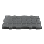 MOSAICO HID 40*20*3.3 CALÇADA PRETO NÃO POLIDA MACEL REFª 510