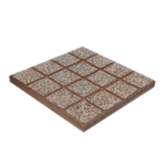 MOSAICO HID 40*40*3.5 CASTANHO MACEL REFª 206