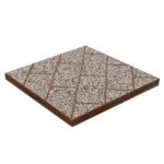 MOSAICO HID 40*40*3 CASTANHO MACEL REFª 4246