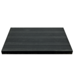 MOSAICO HID 60*40*3 PLACA TIPO MADEIRA DECK PRETA MACEL REFª 6391