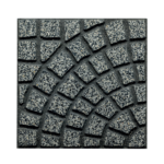 MOSAICO HID 40*40*3.5 PRETO MACEL REFª 207