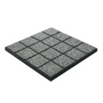 MOSAICO HID 40*40*3 PRETO MACEL REFª 4206