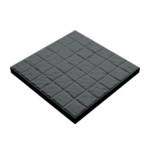 MOSAICO HID 30*30*2.6 TIPO CALÇADA PRETO MACEL REFª 3128