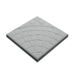 MOSAICO HID 30*30*2.6 TIPO ROSETA CINZA CLARO MACEL REFª 3127