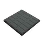 MOSAICO HID 30*30*2.6 TIPO TABLETE PRETO MACEL REFª 3107