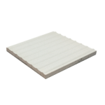 MOSAICO TACTIL LINHA CAUTELA MACEL 40*40*3,5 BRANCO