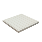MOSAICO TACTIL LINHA GUIA MACEL 40*40 BRANCO