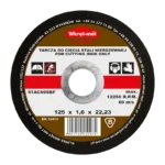 DISCO PARA CORTE DE AÇO INOXIDAVEL 115 x 1,0 x 22 TCSI-11510 - KLIMAS
